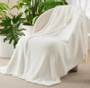 Bedsure Knit Throw Blanket for Couch - Super Soft, Cozy & Warm Fluffy Blanket, Breathable, Lightweight for Bed & Sofa, Cream, 50x60 Inches New in Box $79