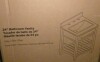 DHP Camden 24" Bathroom Vanity, Gray with Silver Towel Rack New In Box $399 - 2