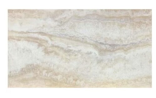 TrafficMaster Light Grey Travertine 4 MIL x 12 in. W x 24 in. L Peel and Stick Water Resistant Vinyl Tile Flooring (20 sqft/case) New In Box $79