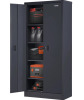 VEVOR Metal Storage Cabinet w/ 4 Adjustable Shelves & Lockable 200lbs per Shelf New In Box $399