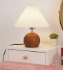 East Urban Home Compact Pleated Table Lamp With Switch, Compatible With E26 Dimmable Bulbs New In Box $199