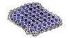 Lodge Cast Iron and Carbon Steel Chainmail Scrubbing Pad, Blue New $39