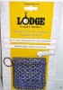 Lodge Cast Iron and Carbon Steel Chainmail Scrubbing Pad, Blue New $39 - 2