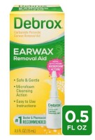 Debrox Ear Drops for Earwax Removal - 0.5 fl oz New In Box