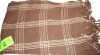 Birch Lane&trade; Recycled Cotton Blend Throw Blanket with Fringe Plaid $89 - 2