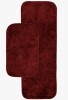Wade Logan&reg; Mccluney Traditional Nylon 2 Piece Bath Rug Set with Non-Slip Backing, 21-inch. x 34 inches and 22-inch. x 60-inches $79