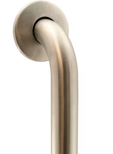 Jones Stephens 1-1/4in. x 18in. Stainless Steel Grab Bar With Concealed Snap-On Flange New In Box $79