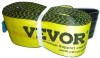 VEVOR Winch Straps, 4" x 30', 6000 lbs Load Capacity, 18000 lbs Break Strength, Truck Straps with Flat Hook, Flatbed Tie Downs Cargo Control for Trailers, Farms, Rescues, Tree Saver New $79 - 2