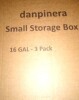 SAILUN 507QT/126Gal Stackable Storage Bins with a Lid, Collapsible Storage Bins With Doors, Folding Cabinet for Home Closet Organization,3 Pack-30 W x 19.7" D x 49.6" H White New In Box $199 - 2