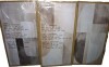 Ebern Designs Beige Minimal Wall Art - Neutral Shapes in Balance &ndash; Abstract Minimalism Framed Wall Art Set of 3, 32" H x 48" W, New In Box $299 - 2
