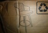 Corrigan Studio Tyandra Faux Leather Upholstered Swivel Counter Stool New in Box $299 - 2