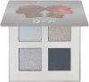 Juvia's Place Rebel Gray Eyeshadow Palette, 4 Shades of Grey, Cool Tones, Cruelty Free, Vegan New In Box