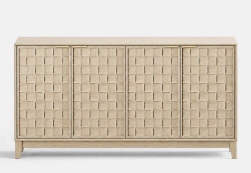 COLAMY PIXEL Sideboard Cabinet with Storage New in Box $399