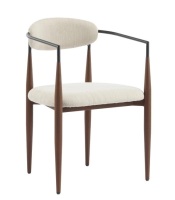 Christopher Knight Home Modern Upholstered Dining Arm Chair New in Box $399