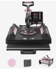 VEVOR Heat Press Machine, 15 x 15 inch, 8 in 1 Heat Transfer Machine with 30 oz Tumbler Press, 360&deg; Swing Away Digital T-Shirt Pressing Machine, Teflon Coating, for T-Shirts/Mugs/Hats/Plates, Black New in Box $399