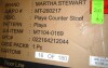 Martha Stewart Lily Pond Playa Natural Handcrafted Rattan & Wood Counter Stool 25" H New in Box $699 - 2
