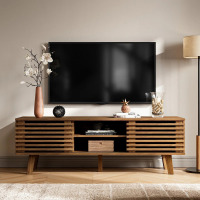 George Oliver TV Stand for TVs up to 65", Walnut, New in Box $399
