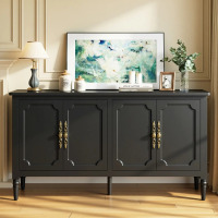 Heynemo Console Cabinet, 59'' Mid Century Modern Pantry Cabinet, New in Box $499
