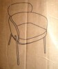 Pop Maison Aila Modern Upholstered Dining Chair, Chocolate Brown, New in Box $799 - 2