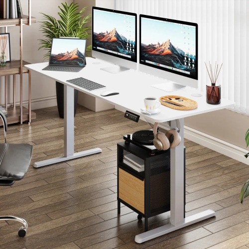 The Twillery Co. Gilman Home Office Height Adjustable Standing Desk, New Open Box $299