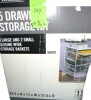 Everbilt 34.76 in. H x 17.13 in. W White Steel 5-Drawer Close Mesh Wire Basket New In Box $199 - 2