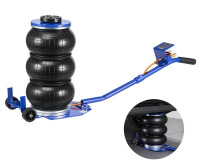 VEVOR Air Jack, 3 Ton/6613 lbs Triple Bag Air Jack, Airbag with Six Steel Pipes, Lift Up to 17.7 inch/450 mm, 1-6 s Fast Lifting Pneumatic with Long Handle & Rubber Pad for Cars, SUVs, Pickup Trucks New In Box $199