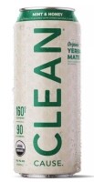 Clean Cause Mint & Honey Organic Yerba Mate, 15.5 oz / Leisure Hydration Electrolyte Refresher Wild Blueberry - 16 fl oz New Assorted Best by 9/2027
