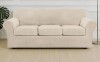 Mercer41 Modern Soft Velvet Plush 4 Piece High Stretch Sofa Slipcover Furniture Protector Luxury Thick Velvet Sofa Cover for 3 Cushion Couch Machine Washable $89