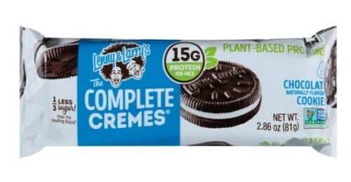 Lenny & Larry'S Cremes Chocolate Sandwich Cookies 2.86 oz New Best by 5/2027
