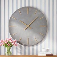 Birch Lane&trade; Oversized Darren 32" Wall Clock New Shelf Pull $399