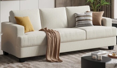 Ebern Designs Oliver Upholstered Sofa New Open Box $899