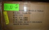 Rosalin Wheelr Farmhouse Console Table with Wood Veneer and 2-Tier Storage New in Box $599 - 2