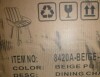Youugior Mid Century Modern Faux Leather Upholstered Dining Chair, Armless Accent Chair with Sturdy Natural Wood Legs, Bamboo Backrest Support for Kitchen & Dining Room Chair (Beige) New in Box $399 - 2