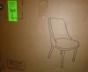 Latitude Run High Back Dining Chair with Ergonomic Curved Back, Padded Seat & Solid Wood Leg New in Box $399 - 2