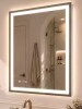 niveal Bochum 30 in. W x 36 in. H Rectangular Frameless LED Wall Bathroom Vanity Mirror New in Box $399