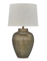 Signature Design by Ashley Madney L207494 Metal Table Lamp New In Box $299