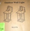 Ebern Designs Outdoor Wall Sconce Lights 2-Pack, Anti-Rust Aluminum Outdoor Porch Lights Wall Mount, Black Exterior Lighting Fixtures With Tempered Glass, 15" Medium Coach Lights For Garage House New In Box $299 - 2