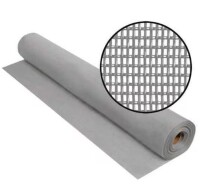 Phifer Pet Door and Window Screen, Vinyl Coated Polyester, 48 in W, 100 ft L, 0.025 in Wire Dia, Gray New $299