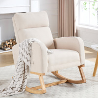 Isabelle & Max&trade; Anacely 28" Wide Roki with Solid Wood and Footrest New In Box $399