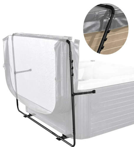 VEVOR Hot Tub Cover Lift, Spa Cover Lift, Height 31.5" - 41.3" Width 53" - 92.5" Adjustable, Installed at the Bottom on One Side, Suitable for Various Sizes of Rectangular Bathtubs, Hot Tubs, Spa New In Box $299