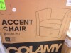 Wade Logan Braedin Upholstered Accent Chair & Storable Ottoman, No Assembly Required New in Box $699 - 3