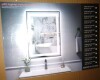 Basics by Wayfair&trade; 28" x 36" UL Certified Front & Back LED Anti-Fog Tempered Glass Framed Bathroom/Vanity Mirror New In Box $399 - 2