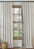 Latitude Run&reg; Linen Full Blackout Curtains for Living Room, Pinch Pleated Rustic Linen Weave Window Treatments Thermal Insulated Drapes Sound Reducing for Laundry/Bedroom, 2 Panels, 34" x 84" New $89