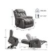 CocoLHome Infinite Position Dual Motor Power Lift Chair Lay-Flat Recliner New $999 - 2