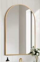 Lark Manor&trade; Apte Arched Bathroom Mirror Vanity Wall Mirror, 24" x 36" New In Box $299