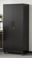Inbox Zero 71" H Metal Garage Storage Cabinet with Wheels and Lock, Heavy Duty Rolling Metal Cabinet, 4 Adjustable Shelves (180lb Each), 3-Point Locking Security, for Tool Organization in Garage, Workshop, Office New In Box $399