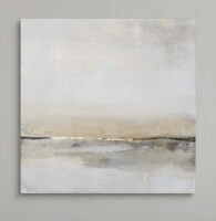 Steelside&trade; "Horizontal Flow I" by Timothy O' Toole Canvas, 36" x 36" New In Box $299