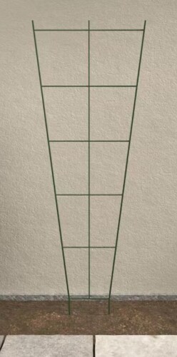 Vigoro 72 in. H Ivy Green Metal Trellis New $79