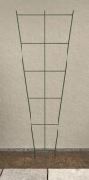 Vigoro 72 in. H Ivy Green Metal Trellis New $79
