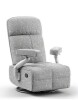 MAMAZING Lullacloud Nursery Swivel Glider Recliner Chair with Adjustable Armrests and Headrest in Light Grey New in Box $699